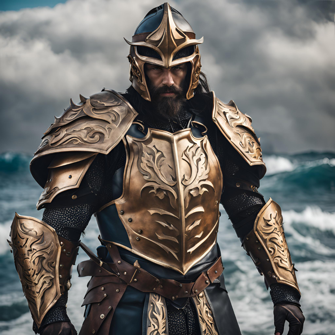 Poseidon Leather Set